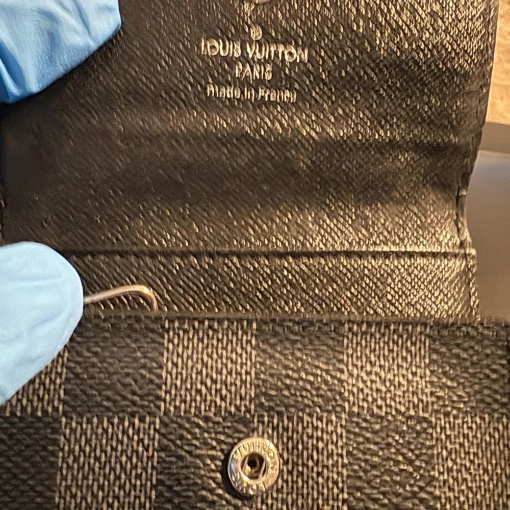 Louis Vuitton Damier‎ ebene key ring
